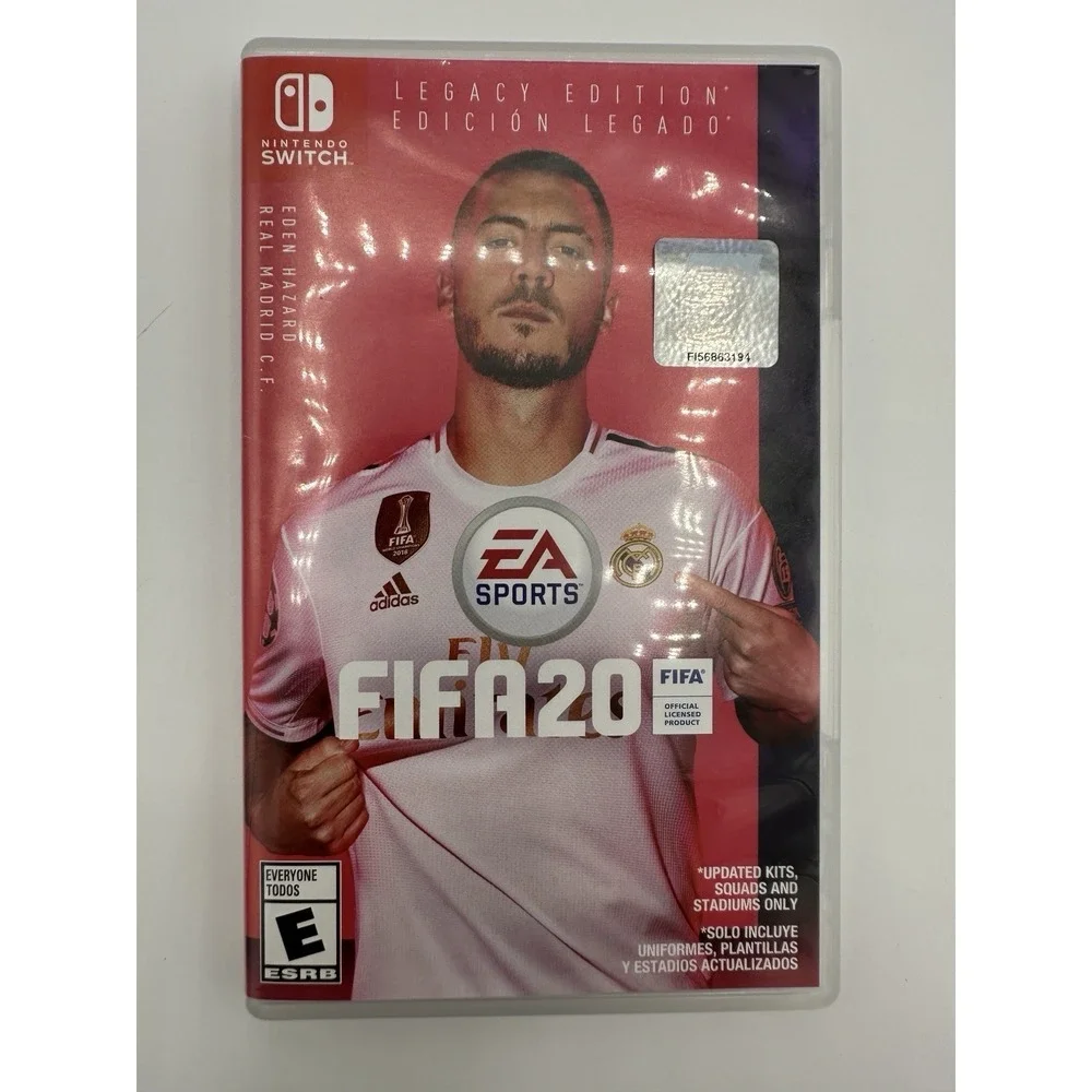 FIFA 20 Legacy Edition Nintendo Switch Game & Case Tested Works EA Sports